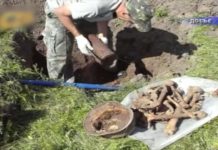 В Тверской области нашли останки без вести пропавшего солдата из ЮКО