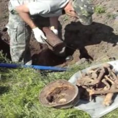 В Тверской области нашли останки без вести пропавшего солдата из ЮКО