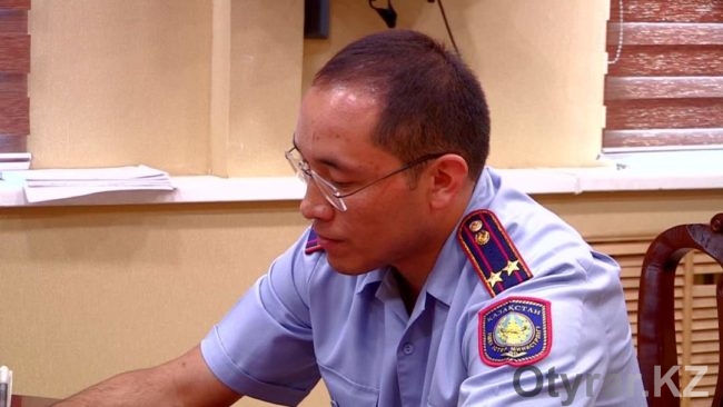 Полицейские Шымкента провели первую в стране онлайн-конференцию с жителями города