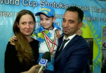 Шестилетний каратист из Шымкента стал чемпионом мира