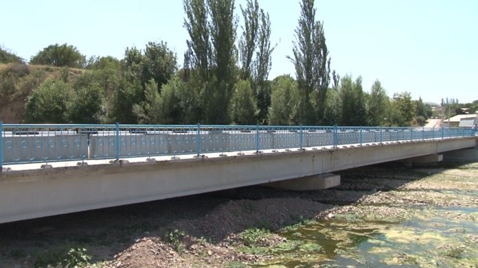 новый мост в Казгуртском районе