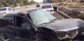 В Шымкенте в результате ДТП один человек находится в реанимации