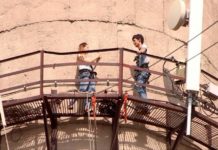 Роупджампинг — как экстремалы в Шымкенте прыгали с 45-метровой высоты