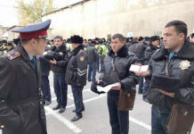 О чистоте и безопасности Шымкента заботятся полицейские