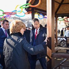 К новому году все дворы многоэтажек Шымкента будут освещены