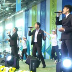 В ЮКО прошла республиканская молодежная акция «Менің елім – Мәңгілік Ел»