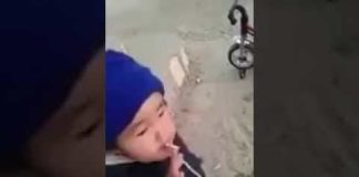 Как дети подражают вредным привычкам взрослых