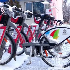 Велосезон в Шымкенте прекращаться не будет
