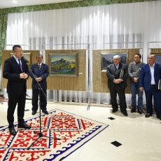 В Шымкенте состоялась выставка знаменитого художника Керимбая Кыстаубаева