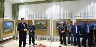 В Шымкенте состоялась выставка знаменитого художника Керимбая Кыстаубаева