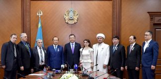 Общественные деятели ЮКО отмечены юбилейными медалями