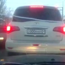 В Шымкенте полицейские ищут автомобиль с шестью нулями