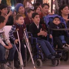 ТРЦ Shymkent plaza поздравил с Новым годом особенных детей