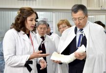 В Шымкенте запущен завод по выпуску медицинских изделий В Шымкенте заработал завод по выпуску медизделий