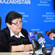 В ЮКО в прошлом году на социальные выплаты было направлено 19,6 миллиарда тенге Несибели Каражанова выступила на брифинге