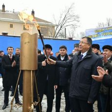 В Сайрамском районе для 1000 семей стало доступно голубое топливо