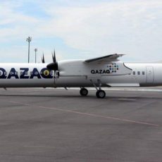 Вместо Туркестана самолёту пришлось приземлиться в Шымкенте Самолет Qazaq Air