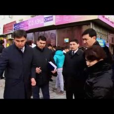 Габидулла Абдрахимов поручил исправить недостатки на проспекте Тауке хана к 1 мая