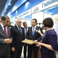 В Шымкенте проходит выставка отечественных товаропроизводителей Выставка товаропроизводитеей в шымкенте в рамказ международного бизнес форума