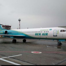 Задымление во время рейса Шымкент-Астана произошло на борту Bek Air Самолет Bek Air