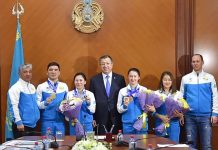 Награждены победители Универсиады из Южно-Казахстанской области Награждены победители Универсиады из Южно-Казахстанской области