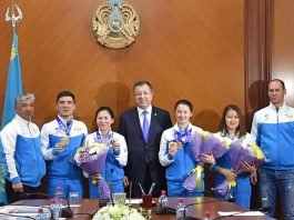Награждены победители Универсиады из Южно-Казахстанской области