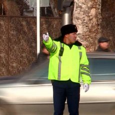 Регулировщики в новой форме появились на перекрестках Шымкента Регулировщики в новой форме появились в Шымкенте
