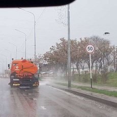 Прогноз на выходные (с 6 по 8 марта): В Шымкенте — дождь Поливалки поливают в дождь