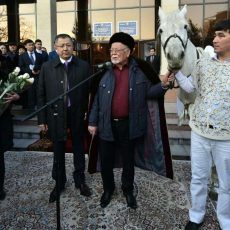 Знаменитый актер Асанали Ашимов начал отмечать свой юбилей в Шымкенте Асанали Ашимов в Шымкенте