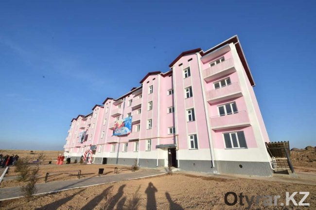 Новый жилой дом в Сарыагашском районе