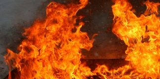 Мужчина получил ожоги во время пожара в Туркестане Пожар