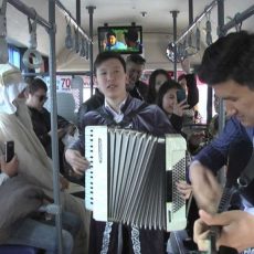 Кыдыр-ата благословил пассажиров городских автобусов (видео)
