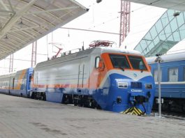 Поезд Алматы-Ташкент