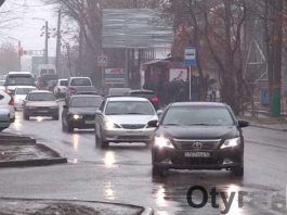 улица Байтурсынова в Шымкенте