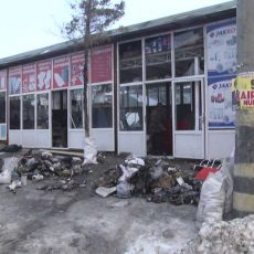 Товар в сгоревших бутиках на рынке в Шымкенте не был застрахован После пожара в торговом ряду