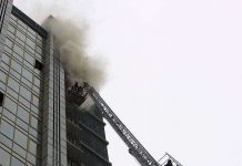 В Шымкенте тактические учения горожане приняли за пожар в 16-этажке Учения пожарных в Шымкенте