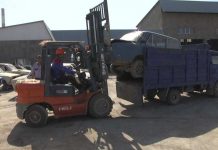 Южные регионы Казахстана не справляются с потоком автохлама Брикетирование автохлама в Шымкенте