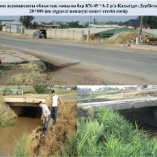 В ЮКО до конца года будет отремонтировано 25 мостов Ремонт мостов в ЮКО