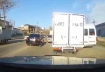 В Шымкенте патруль не отреагировал на нарушение водителем ПДД Водитель нарушил ПДД