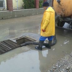 В Шымкенте затопило улицы