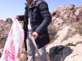 Гора Казыгурт зарастает мусором