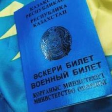 Студенты смогут подать заявления на поступление на военные кафедры через портал eGov.kz Военный билет в Казахстане