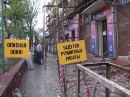 В Шымкенте продолжается ремонт фасадов