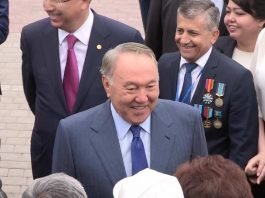 Нурсултан Назарбаев в Шымкенте