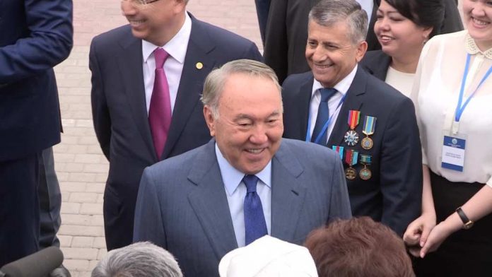 Нурсултан Назарбаев в Шымкенте