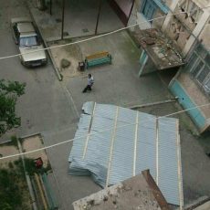 Шымкенту сорвало крыши Шымкенту сорвало крыши