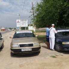 Бесплатное такси запустили в Южном Казахстане в месяц Рамазан Бесплатное такси в Рамазан в Отырарском районе