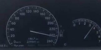 Кортеж лихачей сняли на дорогах Туркестана (видео)