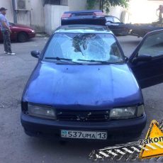 В Алматы неизвестный на автомобиле с номерами Шымкента сбил пешехода и скрылся Автомобиль из Шымкента сбил пешехода в Алматы