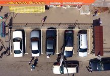 Решен вопрос со стихийной парковкой на «Колосе» Парковка для такси на Колосе